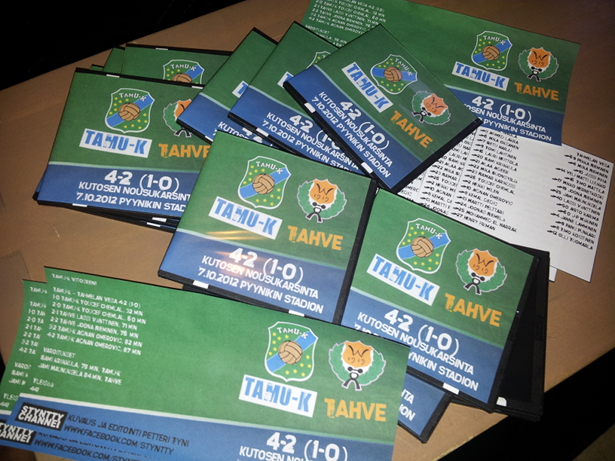 Nousukarsintafinaalin TamU-K - TahVe DVD