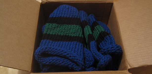 Beanies from America in Tampere United colors