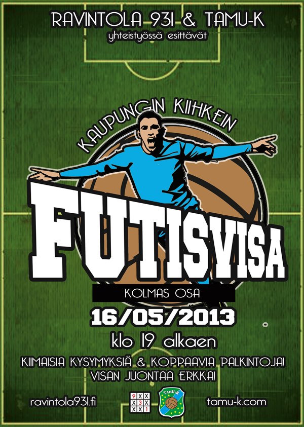 Futisvisan kolmas osa Ravintola 931:ssä