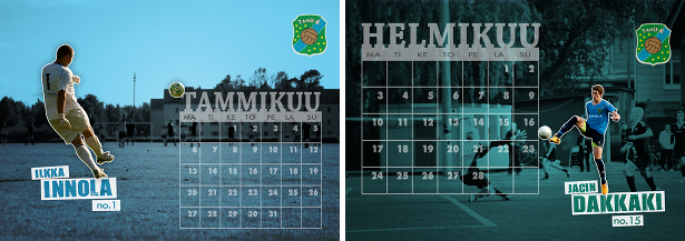 TamU-K kalenteri 2014: tammikuu ja helmikuu