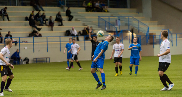 Ottelussa oli mukavasti yleisöä.