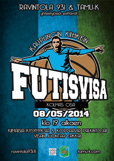 Futisvisan kolmas osakilpailu 2014