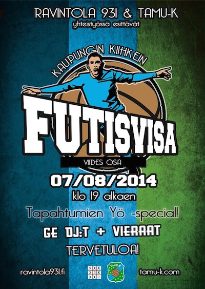 Kaupungin kiihkein futisvisa