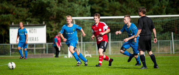 Etualalla Markus Silvennoinen ja Jonne Keränen